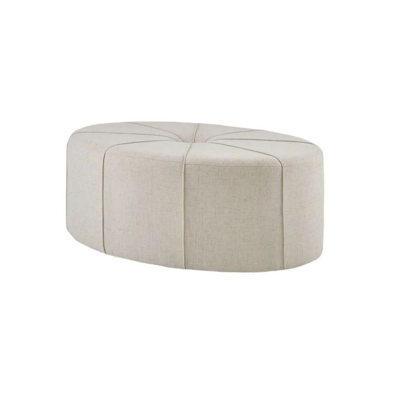 Christopher Tufted Oval Cocktail Ottoman | Wayfair Professional