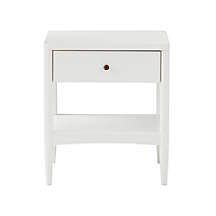 Kids Hampshire White Nightstand + Reviews | Crate and Barrel | Crate & Barrel