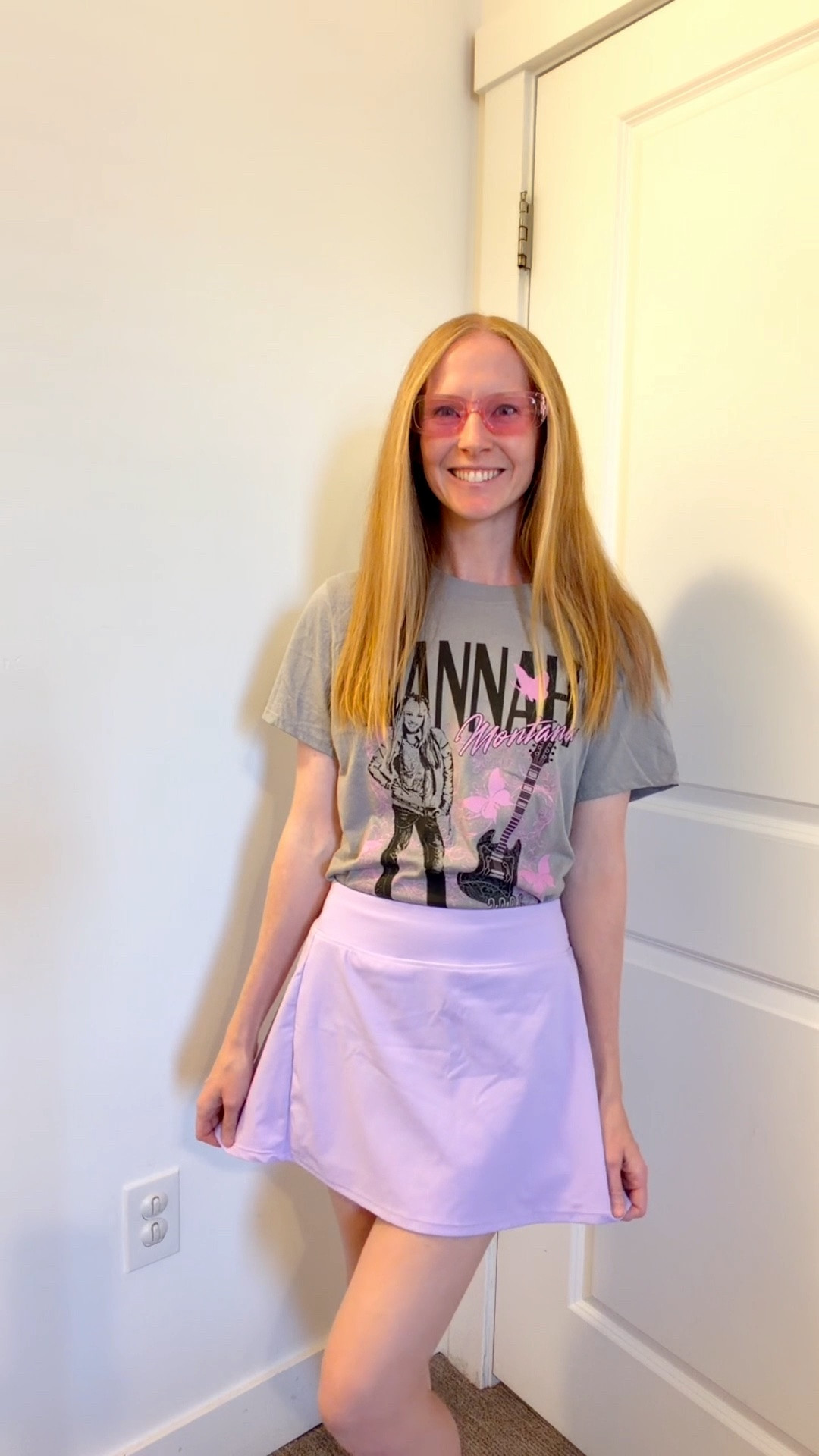 Hannah Montana outfit with this fun shirt I found at Target! 💜🎤✨

#LTKootd #LTKgrwm #LTKSeasonal