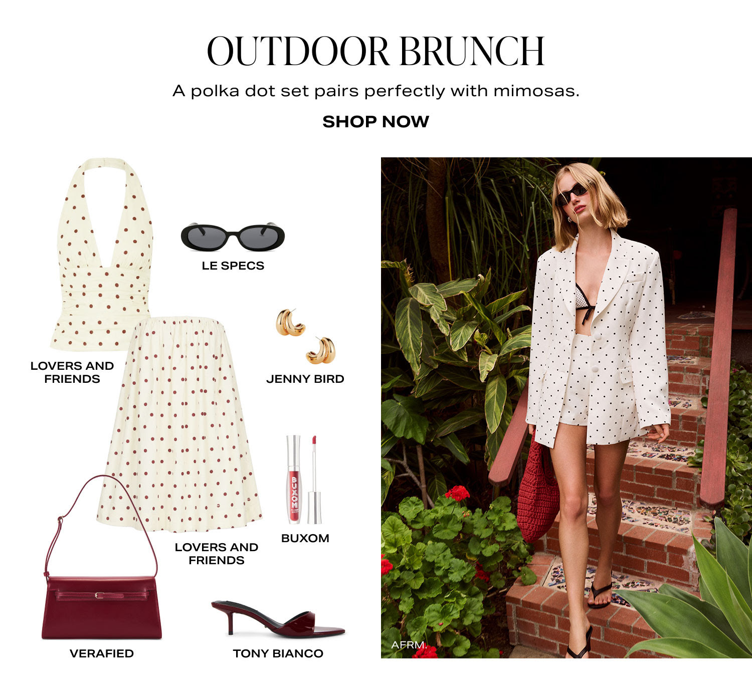 Outdoor Brunch Outfit Inspo: Revolve 

 #LTKgrwm #LTKootd