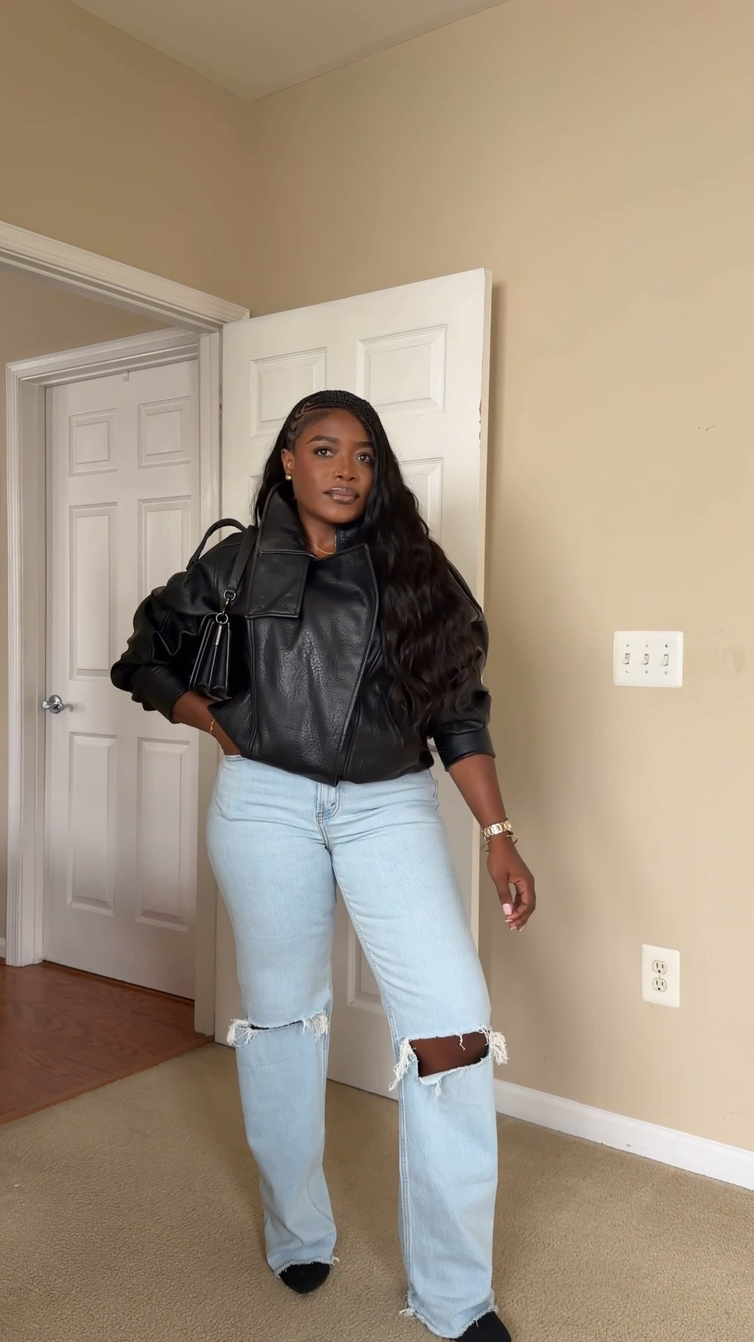 Casual Chic Fit Inspo 🖤

#LTKootd #LTKMidsize #LTKPetite