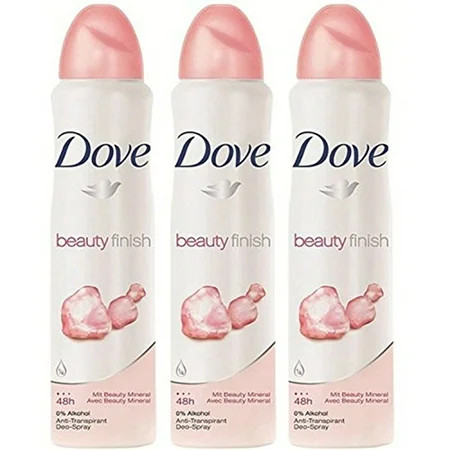Dove Deodorant Spray Beauty Finish 5.07 oz (3 Pack) | Walmart (US)