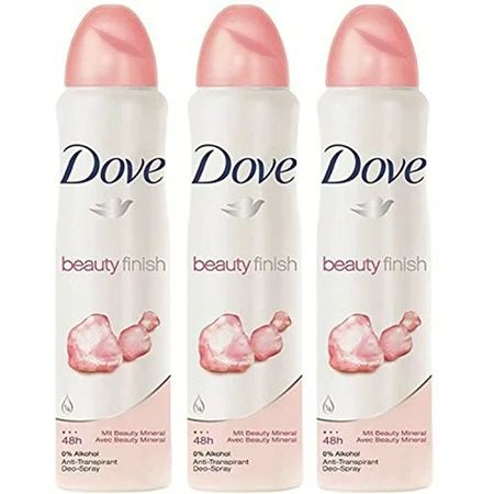 Dove Deodorant Spray Beauty Finish 5.07 oz (3 Pack) | Walmart (US)