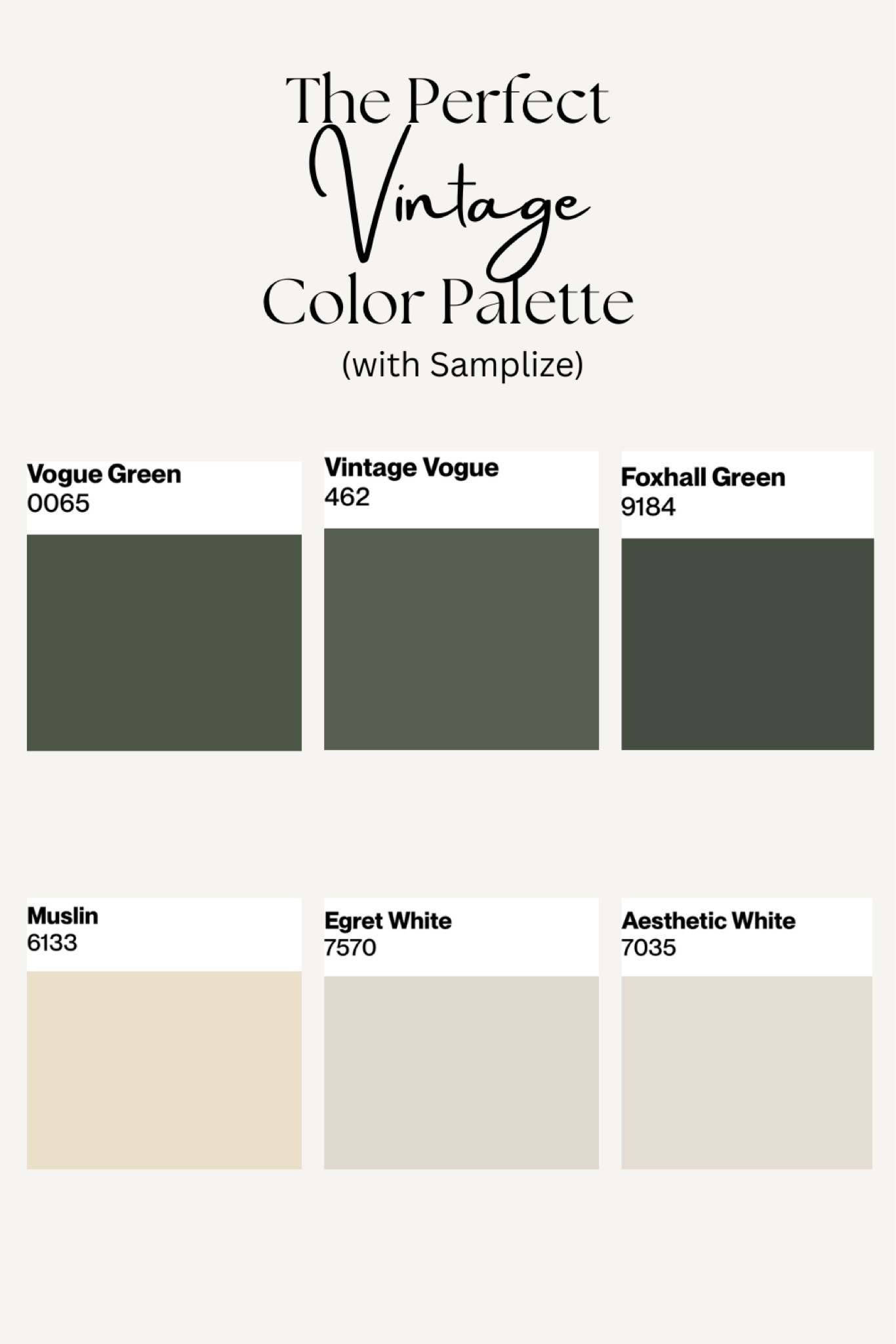 The perfect vintage color palette from Samplize for a moody look 

#LTKhome #LTKstyletip