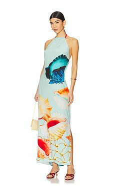 Muma World Murex Mist Vega Silk Dress in Mist from Revolve.com | Revolve Clothing (Global)