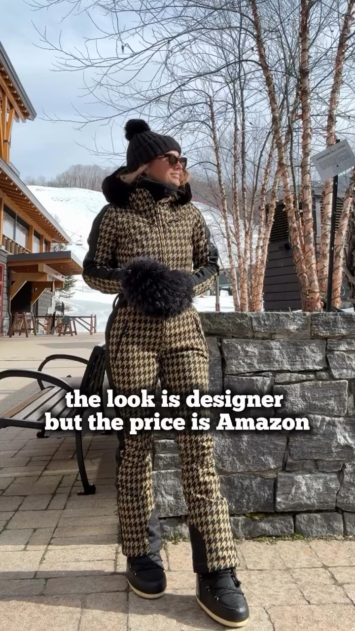 Amazon ski suit review: I bought the designer version and returned it because it was too long, stiff, and restrictive on me. This Amazon ski suit is flattering, comfortable, and much more petite friendly, while still feeling functional enough for skiing or snowboarding. It’s cute enough for après too, and I have it in 3 colors.

Wearing XS. I’m 5’3.5” and weigh 125. 

#amazon #amazonreview #petitestyle #winterootd

#LTKPetite #LTKActive #LTKgrwm