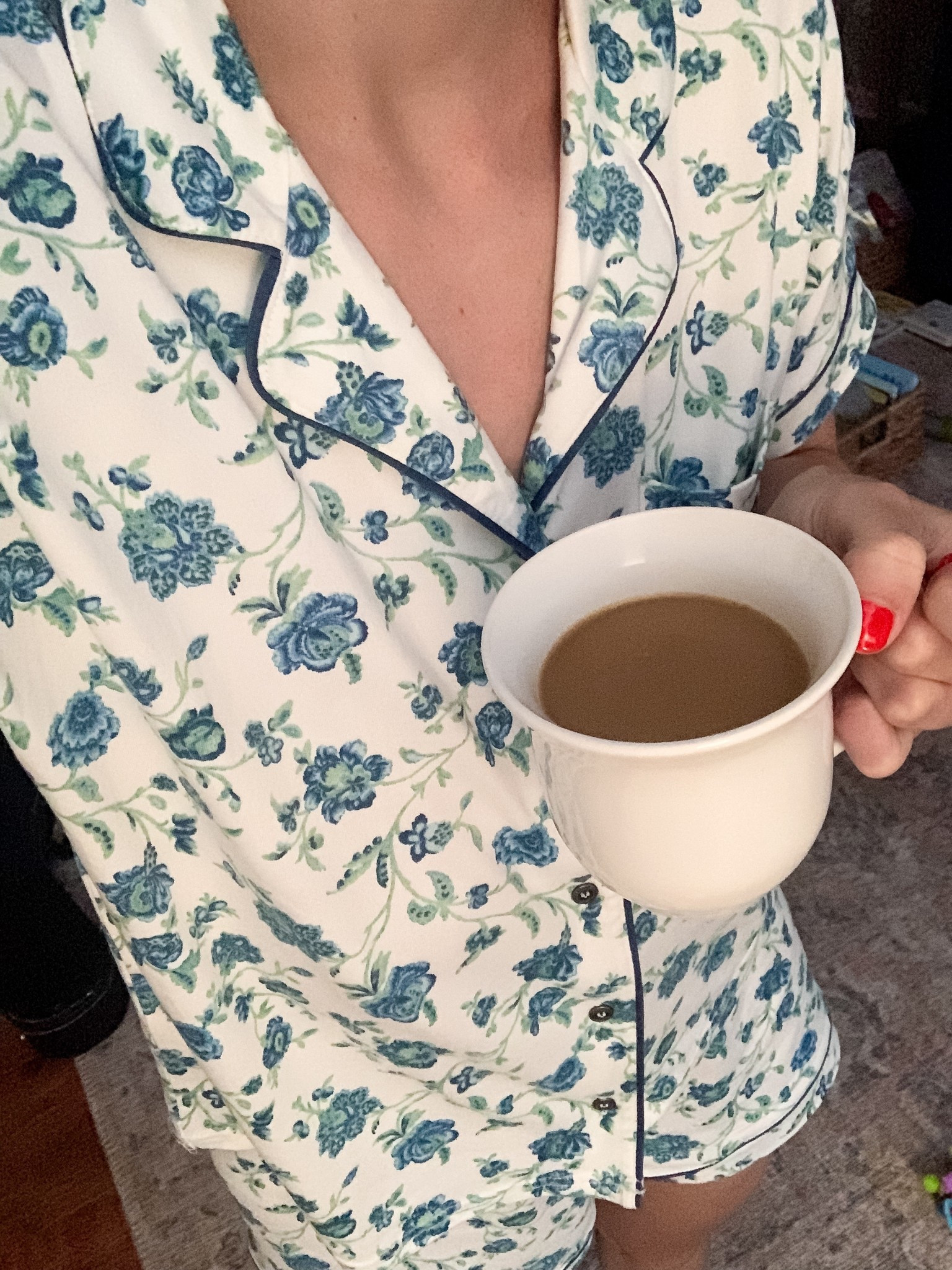 pajamas, floral pajamas, postpartum, nursing friendly 

#LTKFindsUnder50