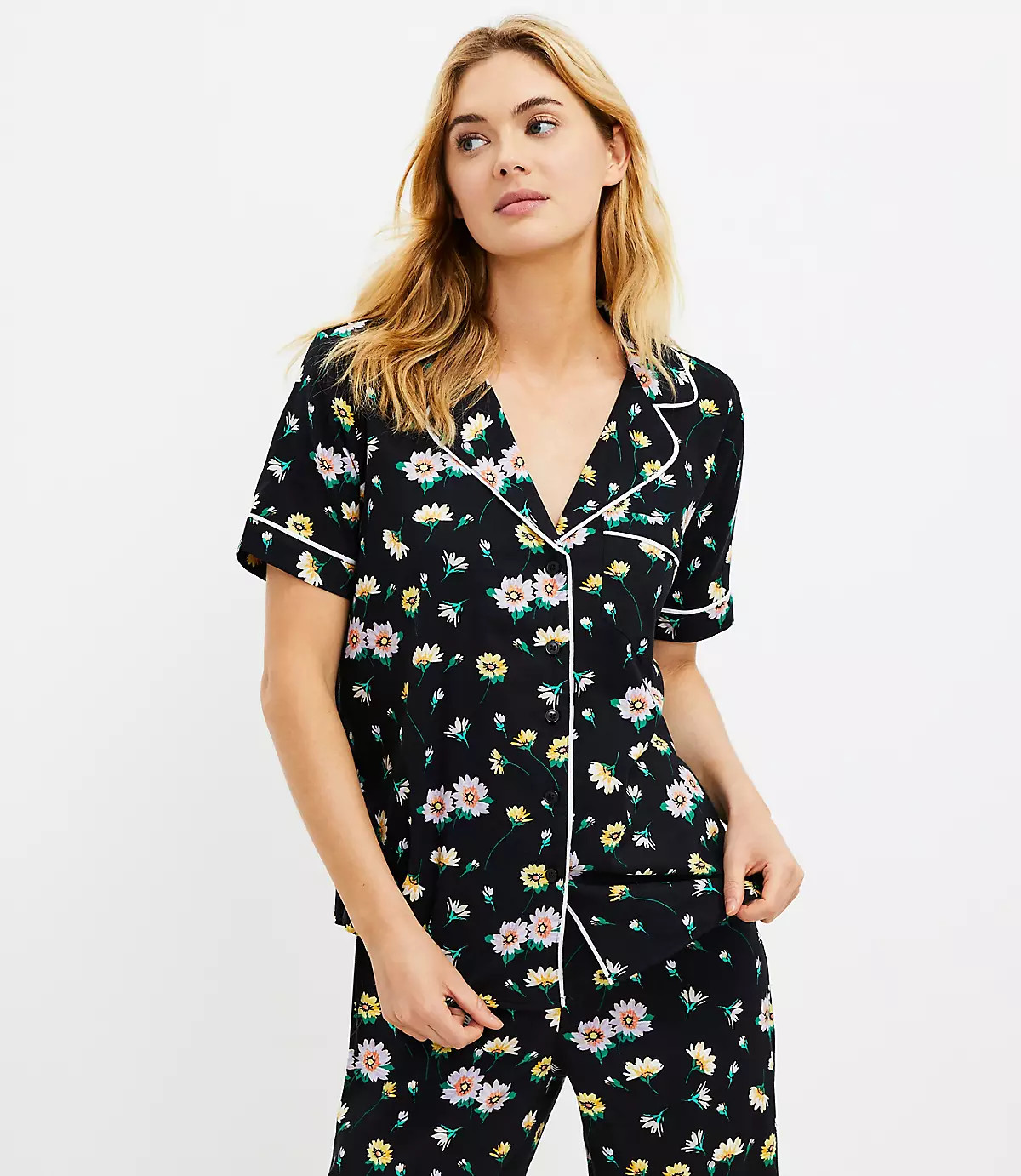 Daisy Pajama Top | LOFT | LOFT