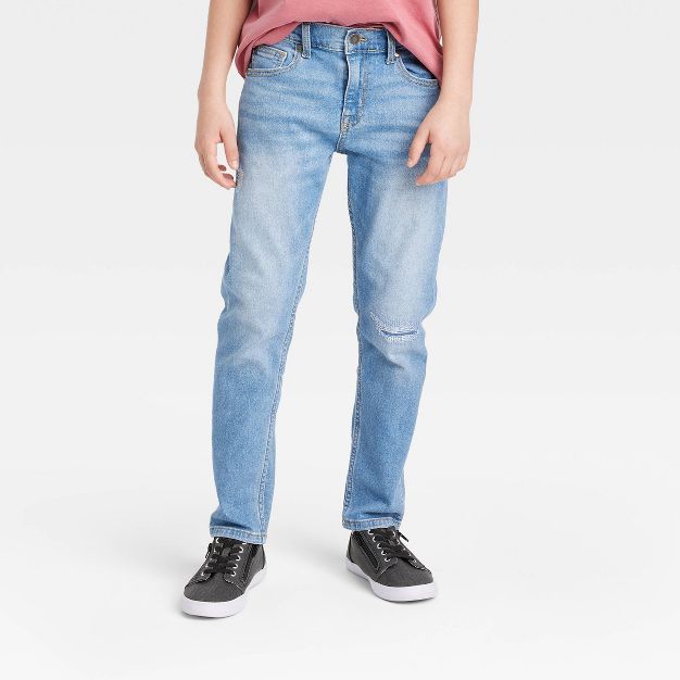 Boys' Stretch Relaxed Taper Jeans- art class™ | Target