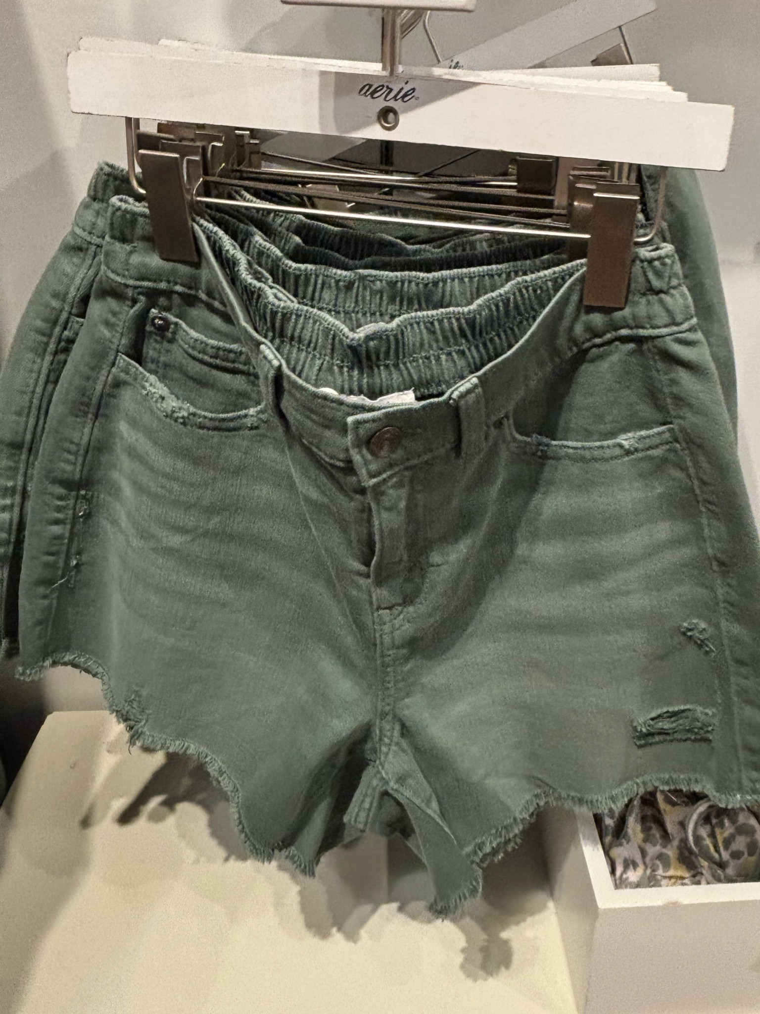 Aerie denim shorts on sale 

#LTKSeasonal #LTKootd #LTKSaleAlert