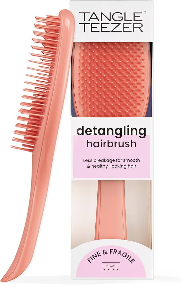 Tangle Teezer Ultimate Detangler Brush, Dry & Wet Hair Brush, Reduces Breakage for Color-Treated,... | Amazon (US)