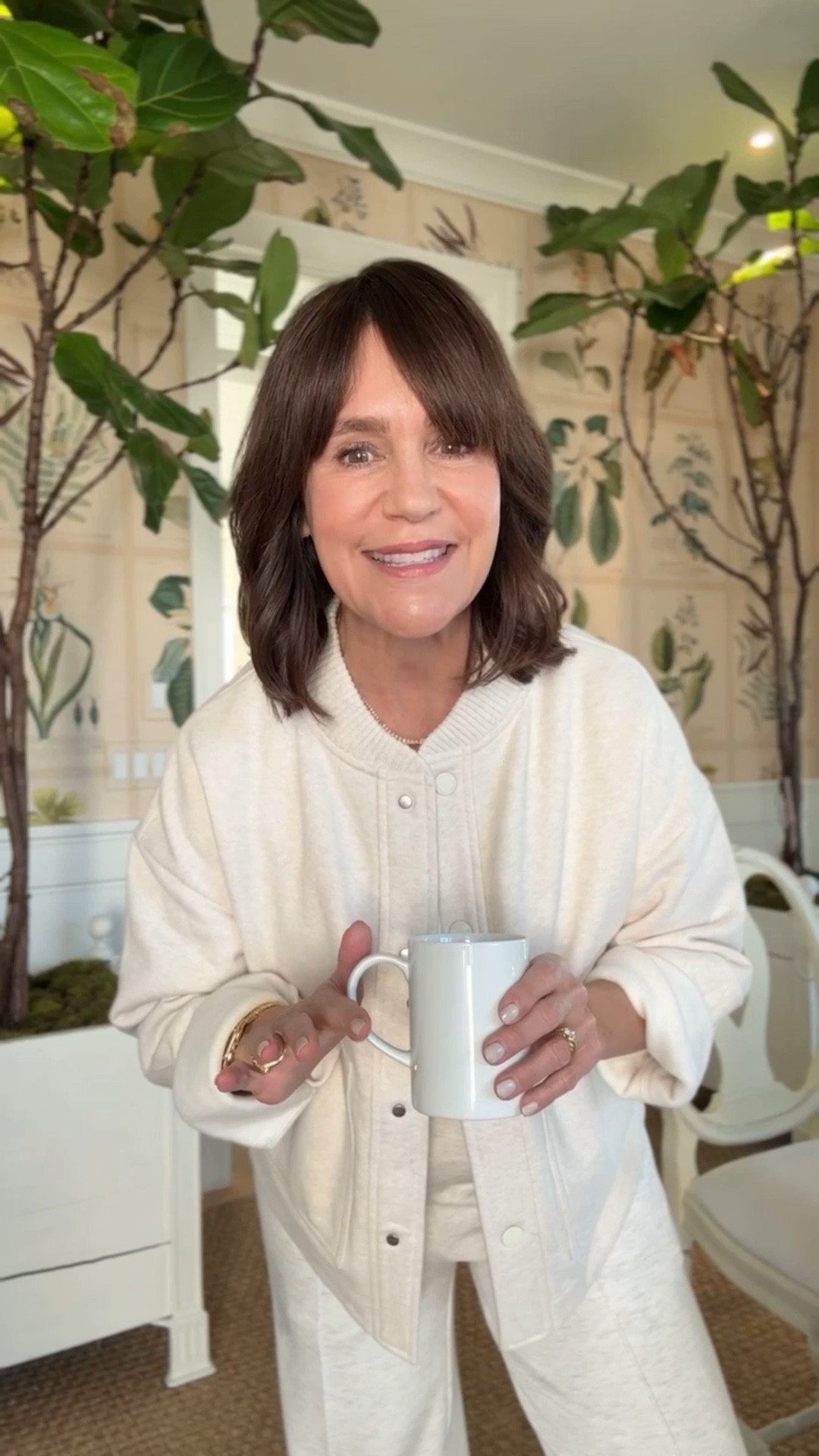 Loving this fleece bomber - a perfect outfit for running around town! Took an XS in both jacket and pants @anthropologie #anthropartner

#LTKootd #LTKSeasonal #LTKOver40