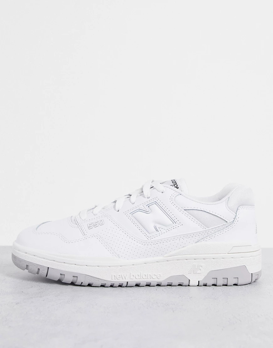 New Balance 550 trainers in white and grey | ASOS (Global)