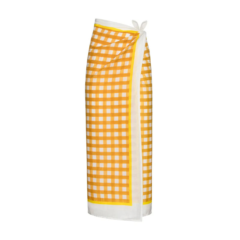 Gingham Sarong | Sunshine Tienda