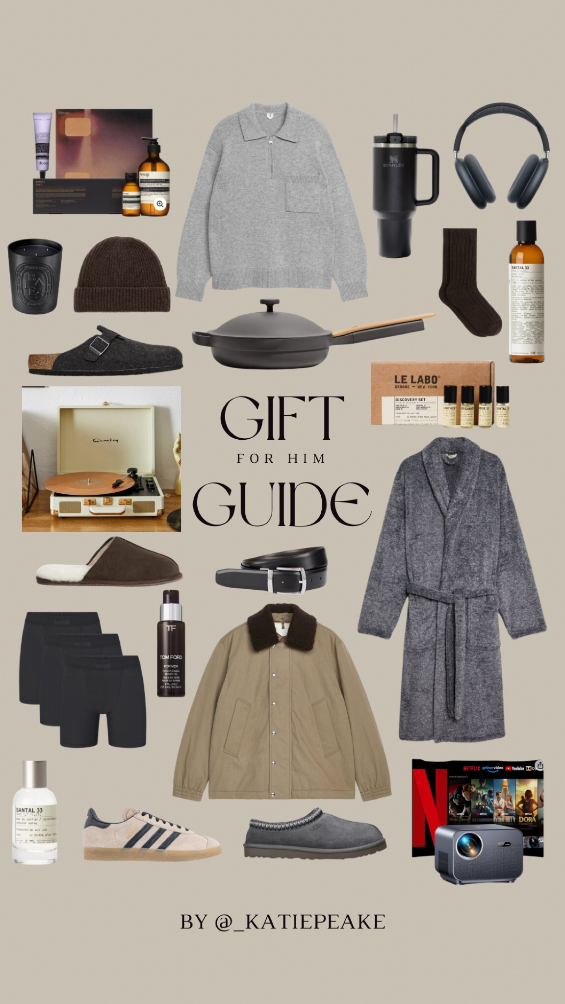 GIFT GUIDE FOR HIM 🤎

#giftguideforhim #mensgiftguide #christmasgiftsforhim 

#LTKuk #LTKCyberWeek #LTKgiftguide