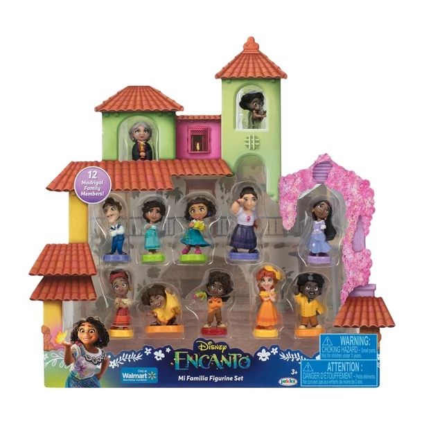 Disney Encanto Mi Familia 1.5" Figurine Set, Includes All 12 Madrigal Family Members, for Childre... | Walmart (US)
