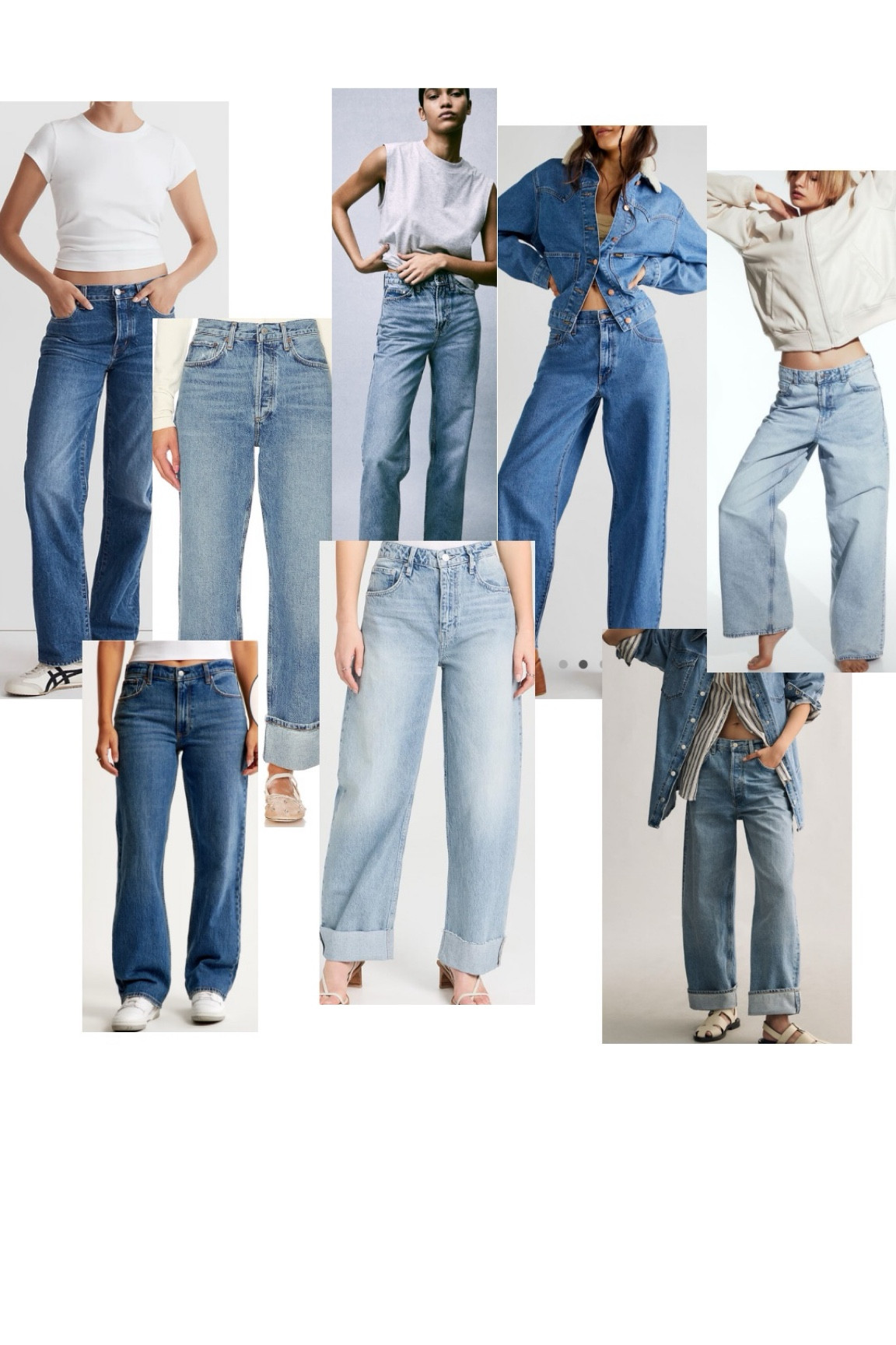 spring style guide - baggy denim edit! 
