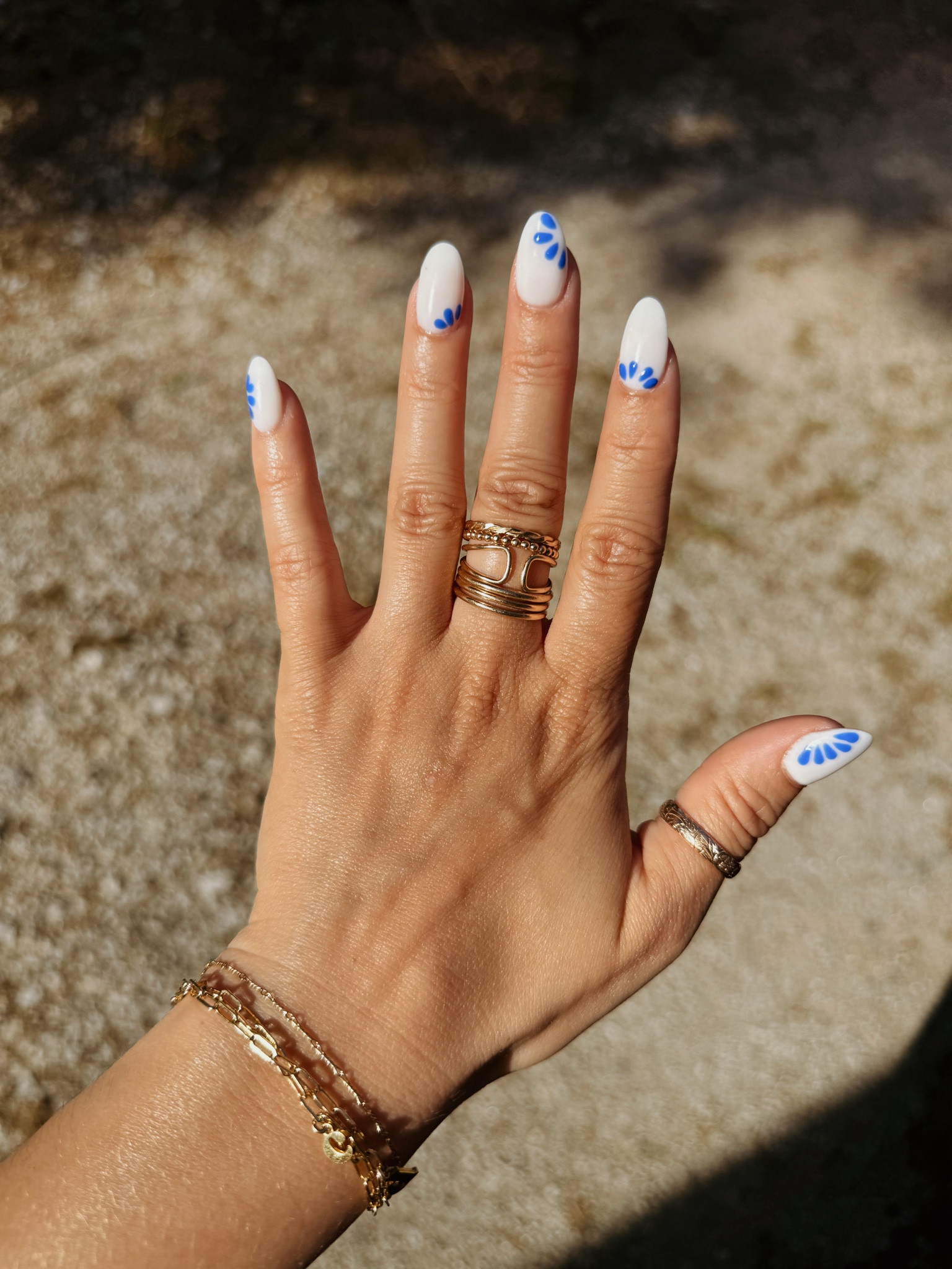 My daily stack 😍 seriously, give me all the rings. All 14k gold fill - resistant to irritation, tarnishing, and rubbing off. #LTKjewelry #LTKgiftsunder50 