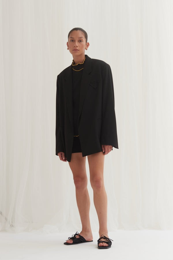Samantha Blazer in Black PRE-ORDER | Reliquia Collective & Blanca