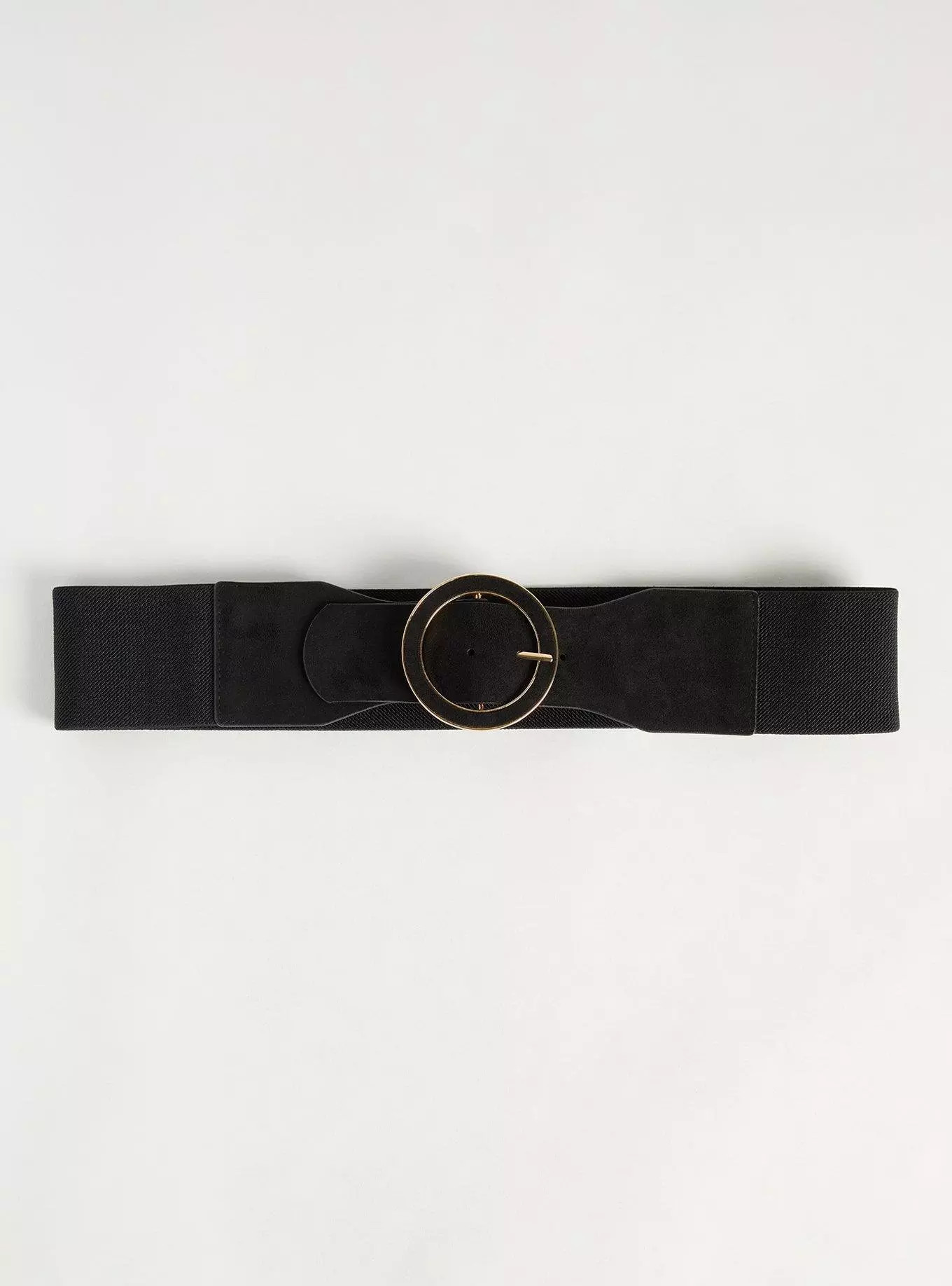 Black Suede Round Waist Belt | Torrid (US & Canada)