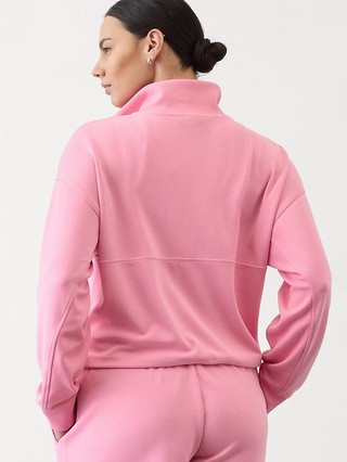 Seasoft Rib 1/4 Zip Popover | Athleta