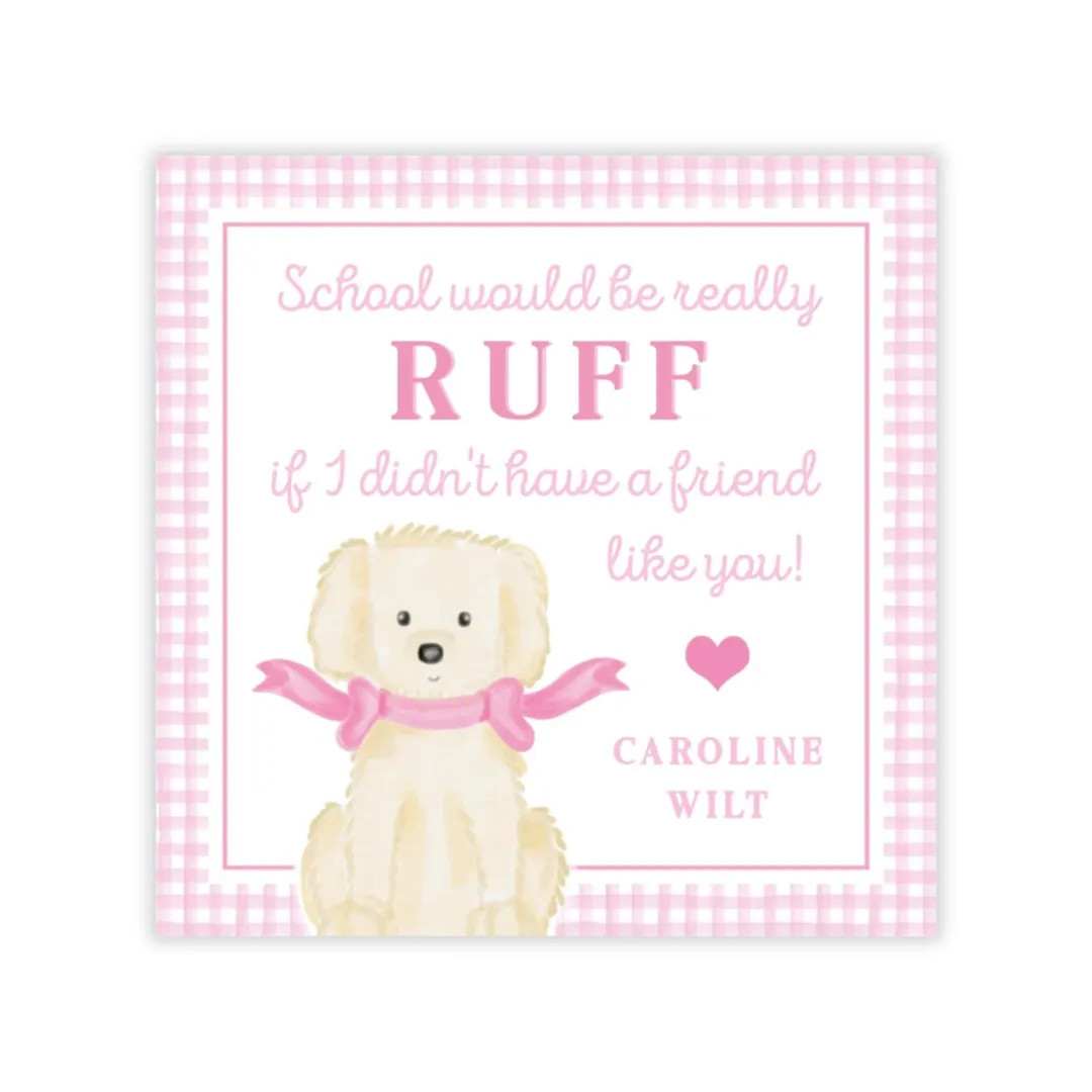 Printable Dog Valentines, Puppy Valentine Tags, Puppy Dog Valentine Cards, Preschool Valentine, T... | Etsy (US)