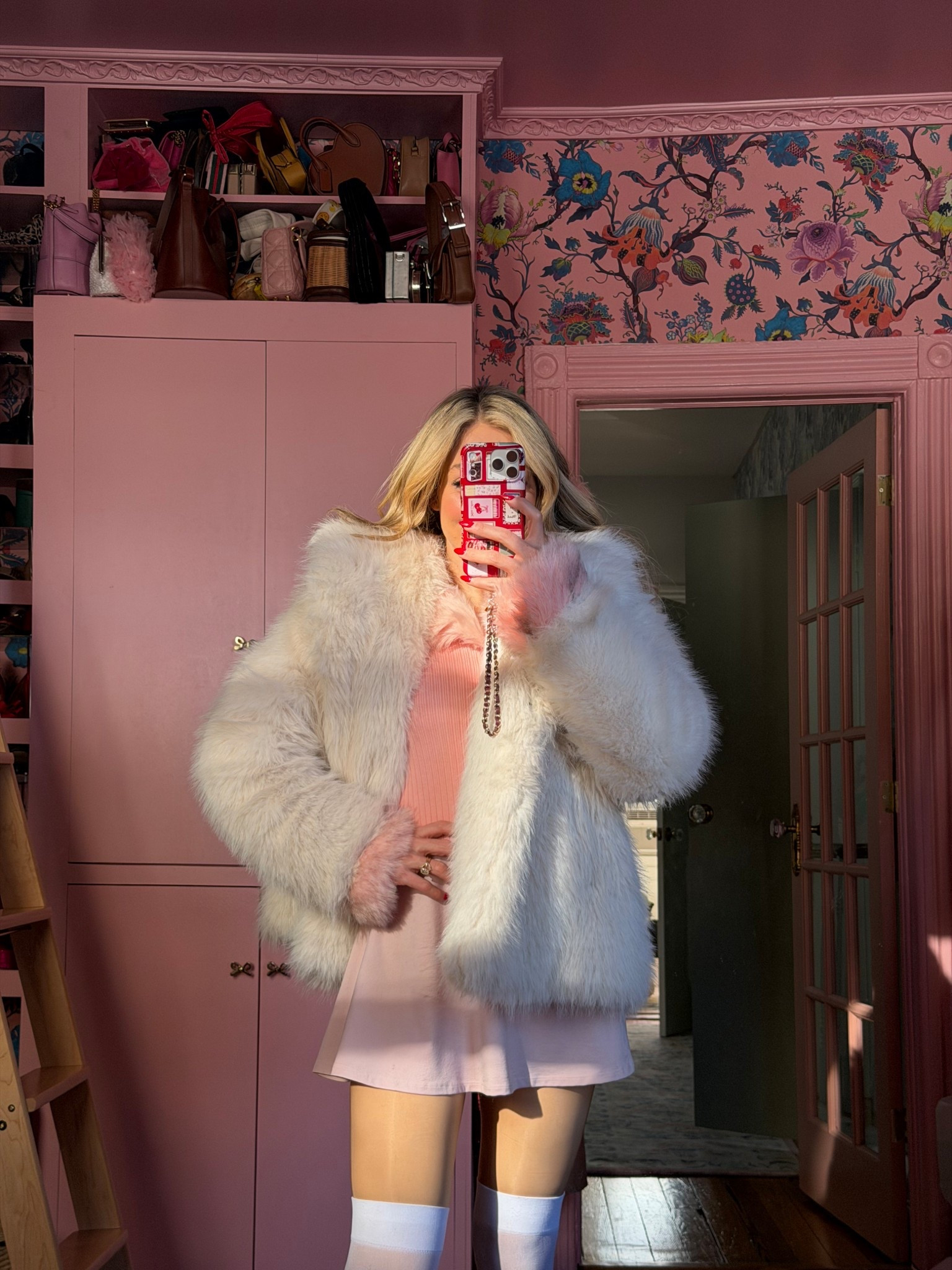 build a chilly winter day outfit for outdoor Christmas village shopping and ice skating with me! 🩷❄️⛸️

#LTKSeasonal #LTKgrwm #LTKootd