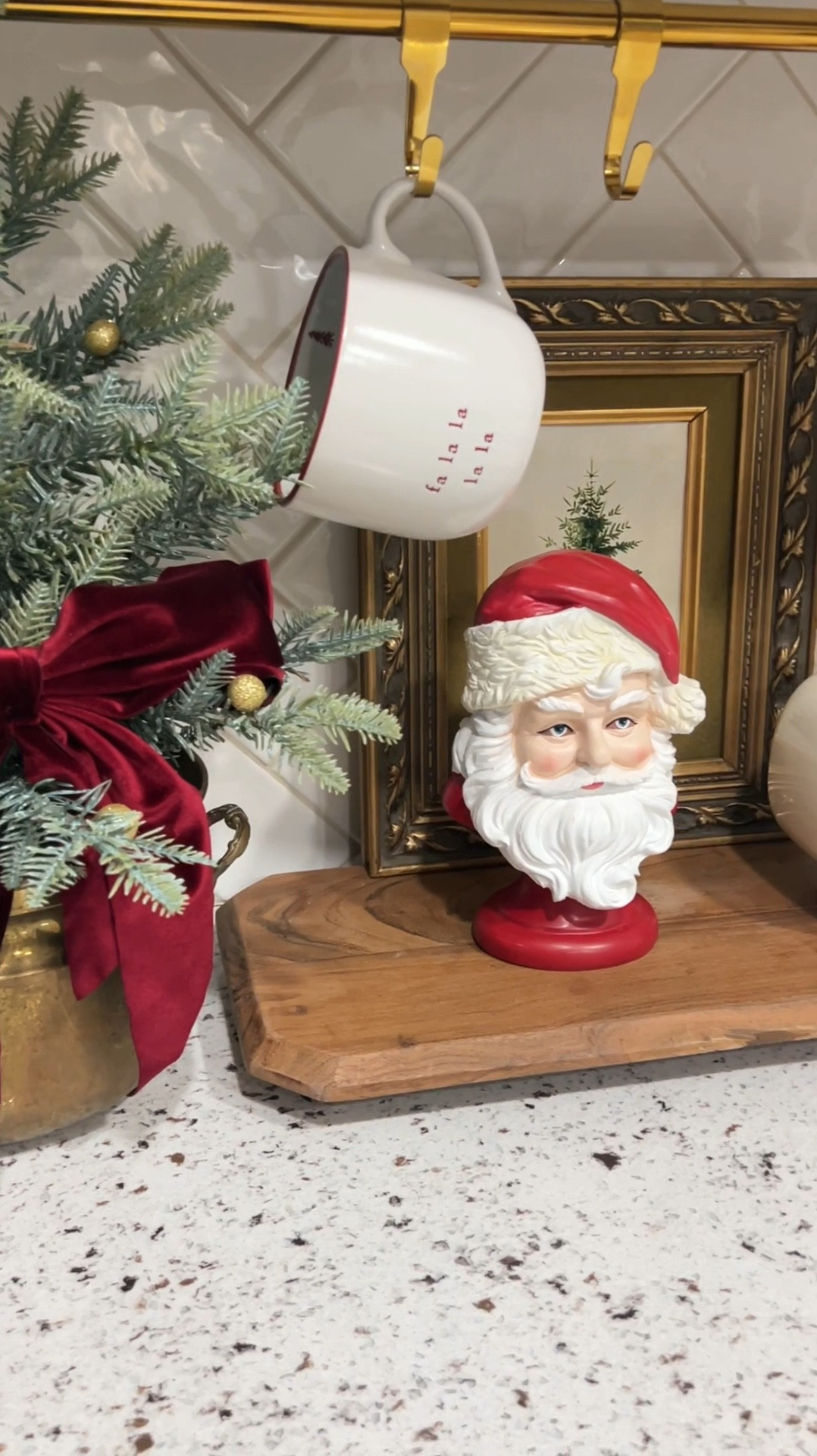 Christmas kitchen corner, video on my TIkTok 

#LTKHoliday #LTKSeasonal #LTKWatchNow