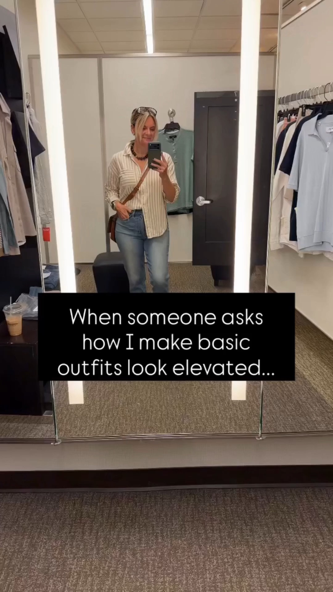 Most elevated outfits aren’t made of expensive pieces — they’re built from basics styled intentionally. The difference usually comes down to a few simple styling tweaks:

• Paying attention to proportions (tucking, cuffing, or tailoring makes a huge difference)
• Adding one structured piece like a blazer, belt, or polished bag
• Choosing shoes that match the vibe you want — sneakers vs. loafers vs. heels completely change a look
• Layering thoughtfully instead of throwing pieces on • Keeping color palettes cohesive so outfits look intentional

When your basics fit well and work together, even a tee and jeans can look polished.

✨ Save this for the next time your outfit feels “meh.”