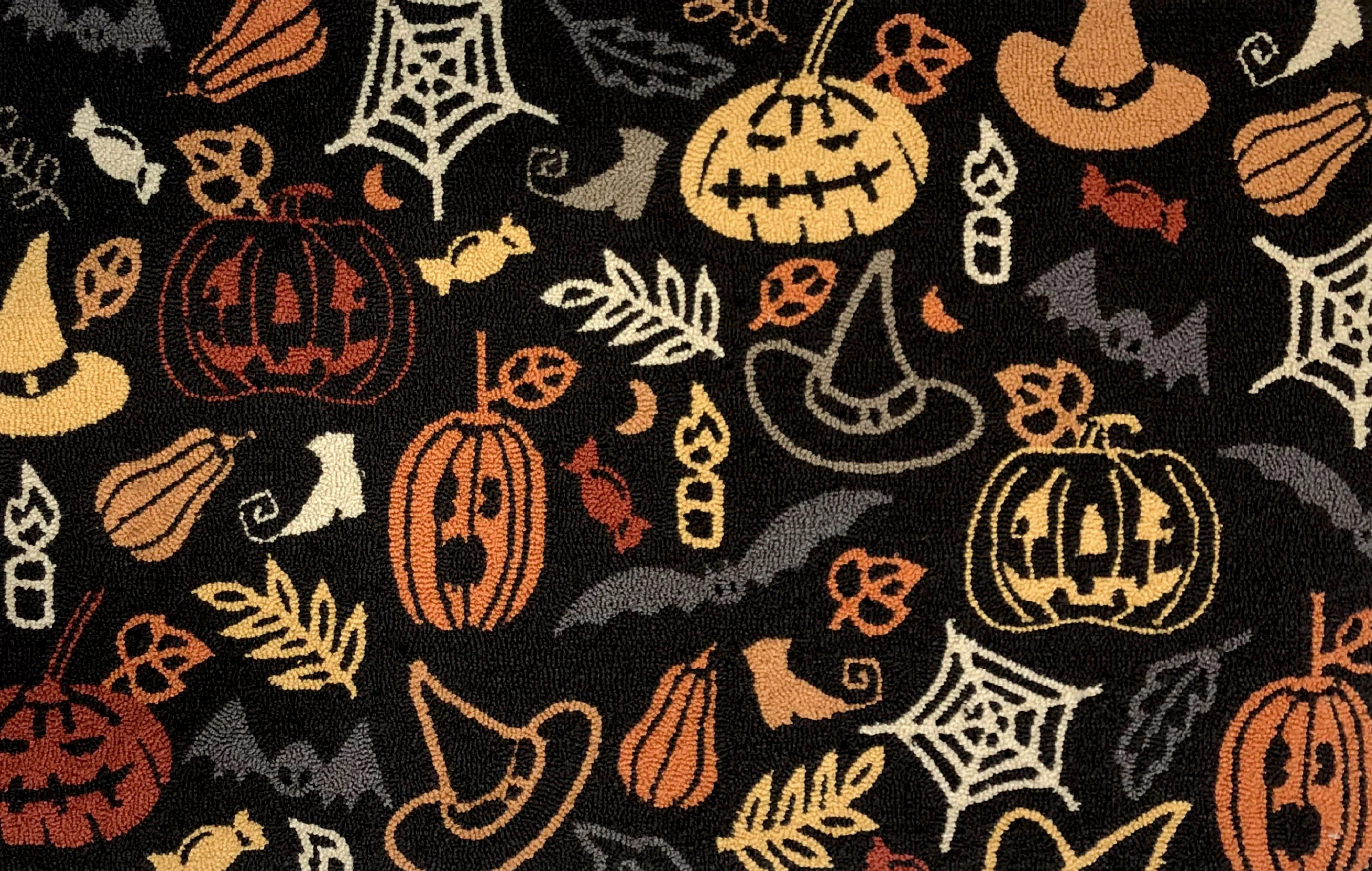 Halloween Icon Grey Size 30"X48" | Wayfair North America