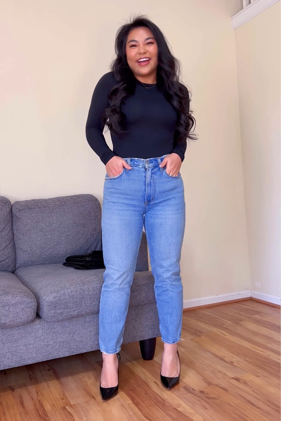 abercrombie ultra high rise ankle straight jeans 

#LTKsalealert #LTKstyletip #LTKunder100