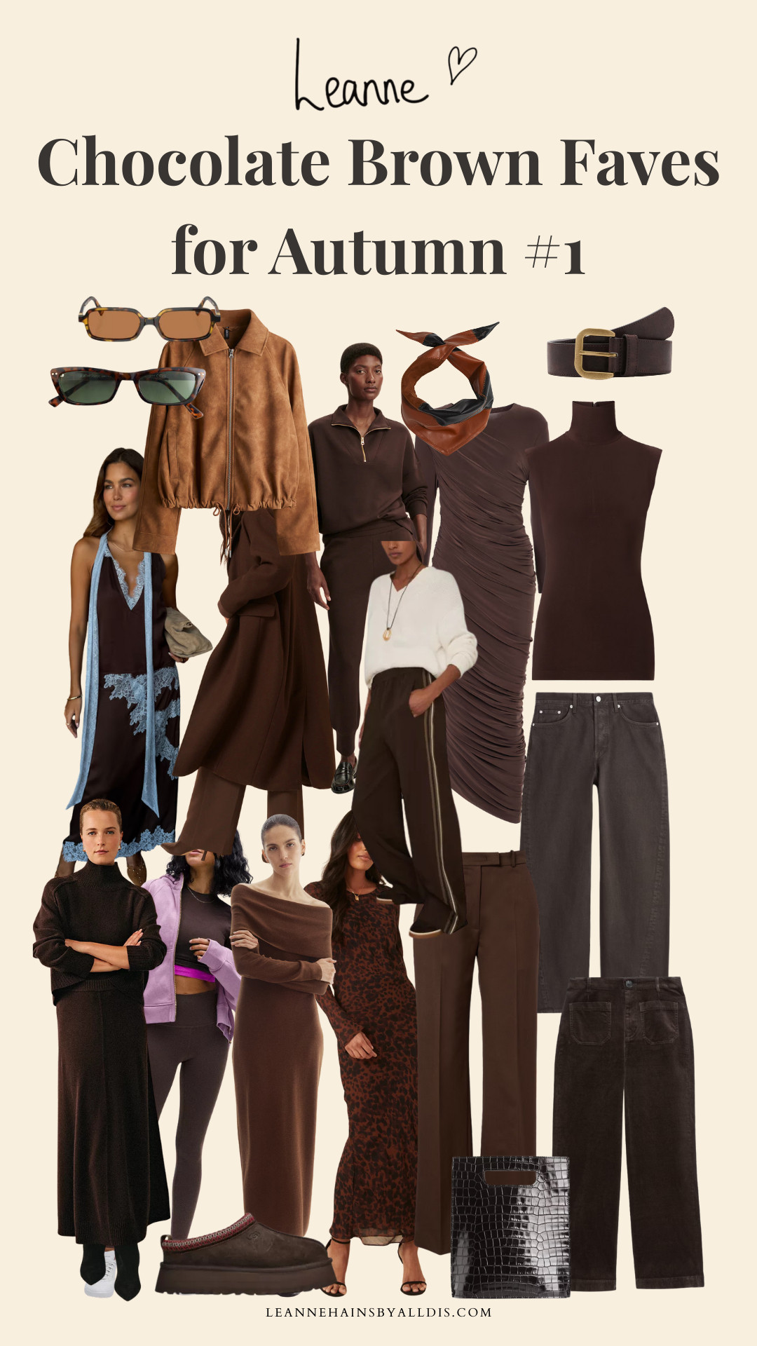Chocolate brown faves for autumn part #1 

Favourite pieces, H&M, M&S, Nobody's Child, The White Company, Varley, DeMellier, COS, Mango & more, transitional  

 #LTKFashionMonth #LTKuk #LTKautumn