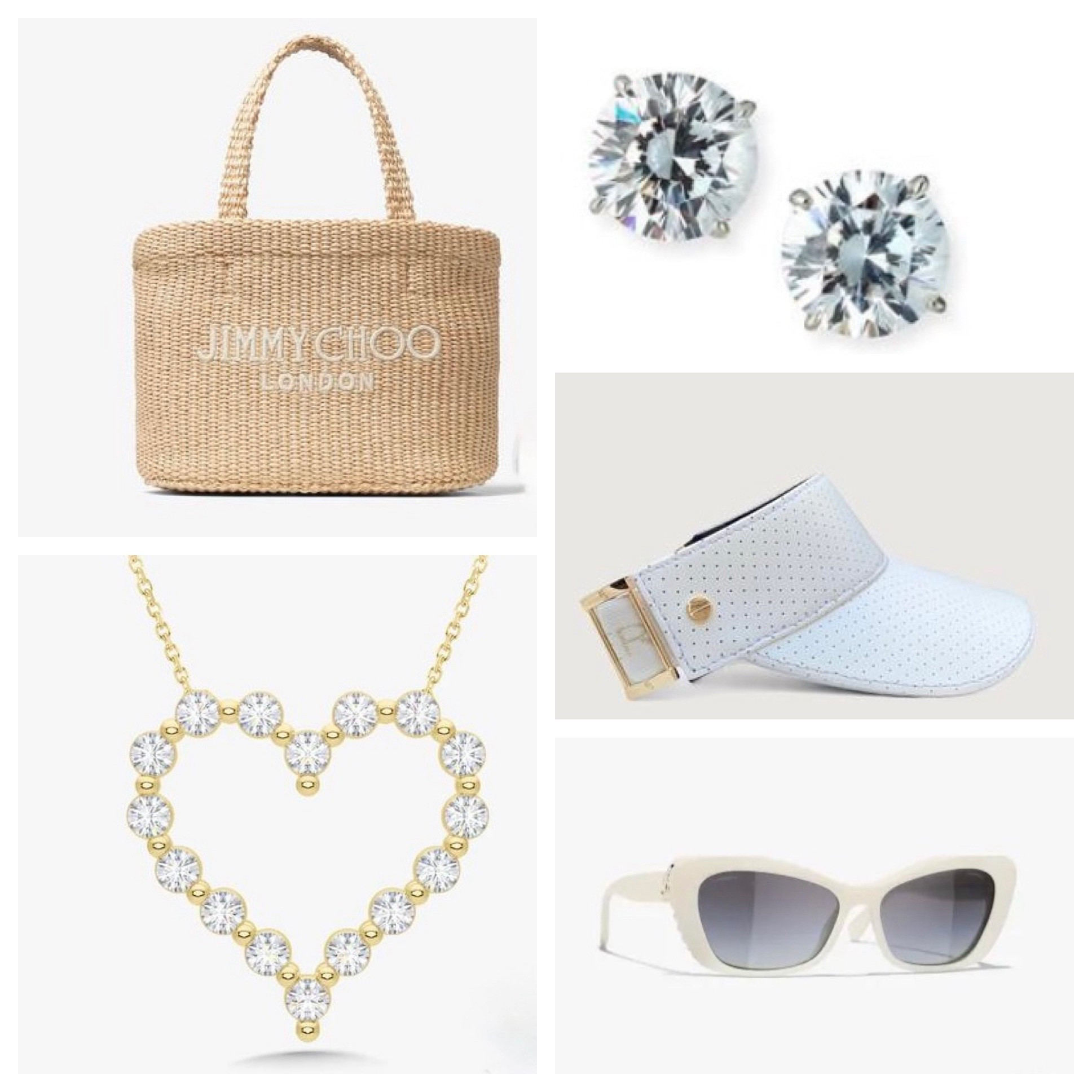 Some of my accessories from my Scottsdale trip. 🤍🌵

Raffia small tote
Diamond heart necklace
Timeless stud earrings 
White visor
White cat eye sunglasses 

#LTKTravel #LTKootd #LTKOver40