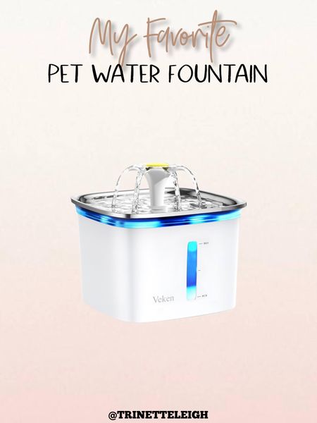 Best pet water fountain. Fresh water for your pets!! Couldn’t recommend it more! Better than standard bowls with stagnant water.

#LTKfamily #LTKhome #LTKfindsunder50