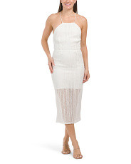 Sleeveless Crochet Midi Dress | Casual Dresses  | Marshalls | Marshalls