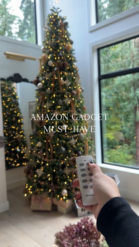 No more crawling and squeezing  just to turn on the Christmas tree lights!! this Amazon Wireless Remote Control Outlet Set is so convenient! Just plug and play! 

I love that there are two remotes so I keep one in my living room and one upstairs in my bedroom so I will when I need to turn off my Christmas tree lights I can do it from upstairs as well!!Sale 

#LTKHoliday #LTKHolidaySale #LTKhome