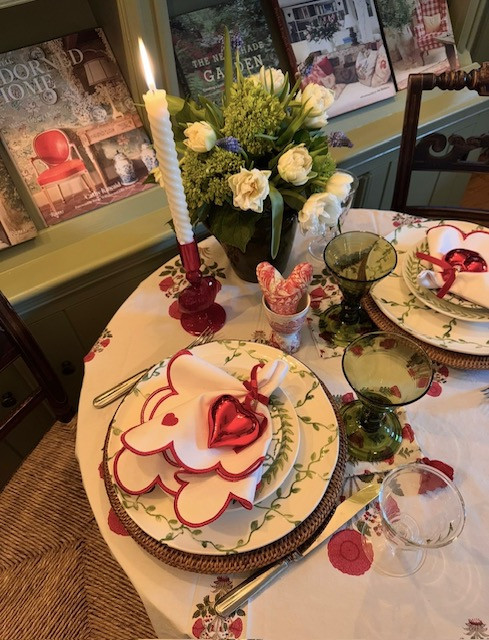 Nothing more appealing to me for a cozy candlelight Valentine's dinner than to be surrounded by books. 

 #LTKValentine #LTKSeasonal #LTKHome