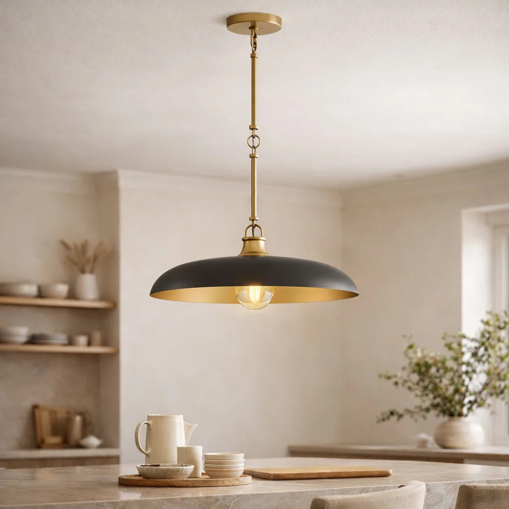 Hinkley Sadie 18" Large Saucer Shaped Pendant | Wayfair North America