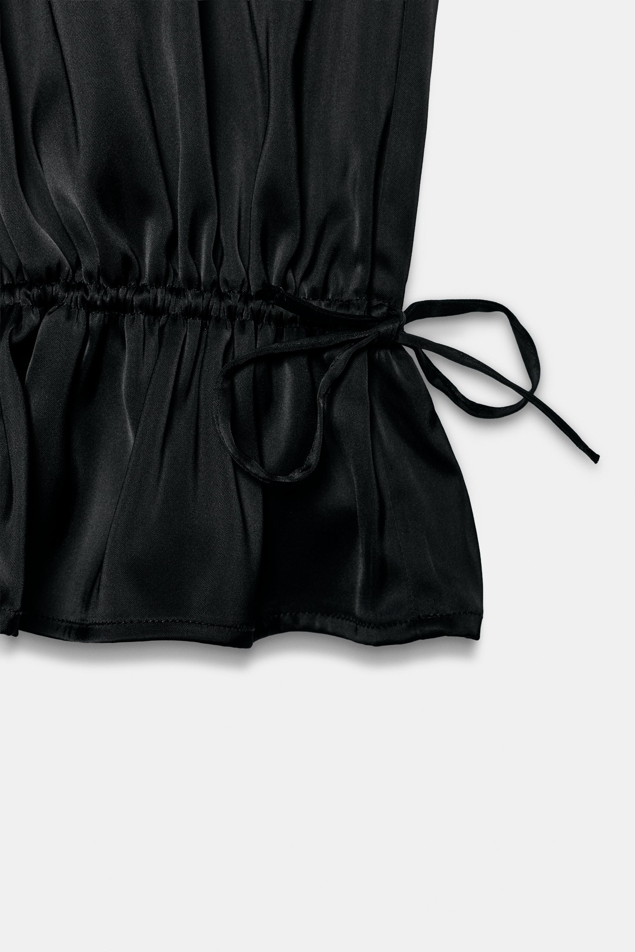 TIED BLOOMER PANTS | Zara US