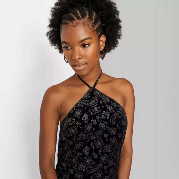 Women's Sleeveless Velvet Bodycon Dress - Wild Fable™ | Target