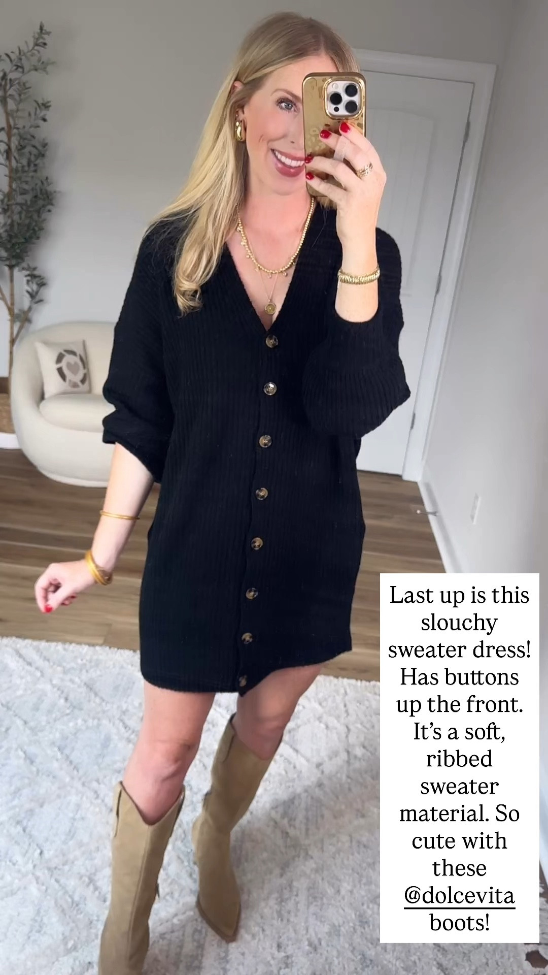 Nordstrom Anniversary sale try on, black sweater dress 

#LTKSaleAlert #LTKFindsUnder50 #LTKStyleTip