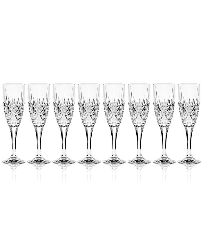 Godinger Dublin Champagne Flutes, Set of 8 & Reviews - Glassware & Drinkware - Dining - Macy's | Macys (US)