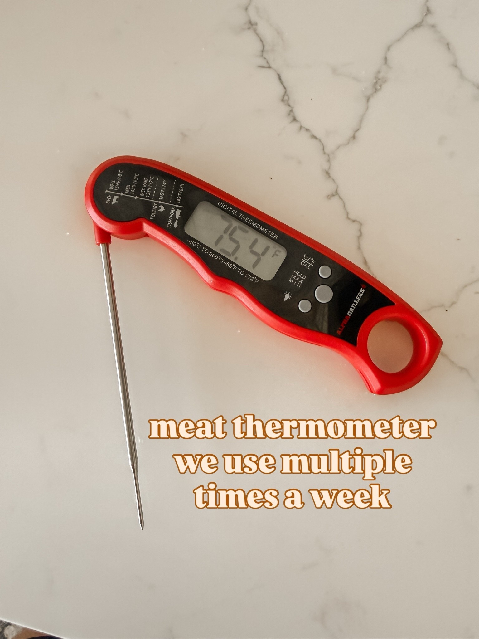 Love this meat thermometer from Amazon! We use it multiple times a week.

#LTKSaleAlert #LTKHome #LTKdayinmylife