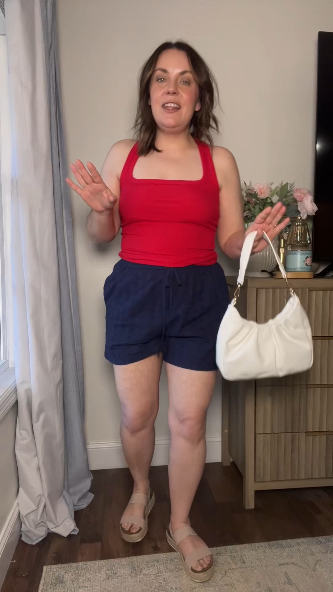 This top with a built-in bra is a spring fashion 2026 find that you’re gonna need multiple colors in. The perfect spring outfit for spring 2026. 

#LTKSaleAlert #LTKSeasonal #LTKootd