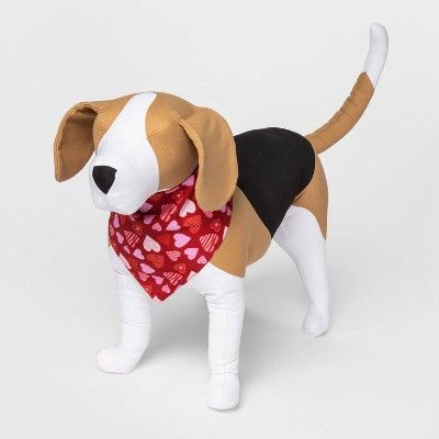 Heart Print Dog Bandana - Red - Boots & Barkley™ | Target