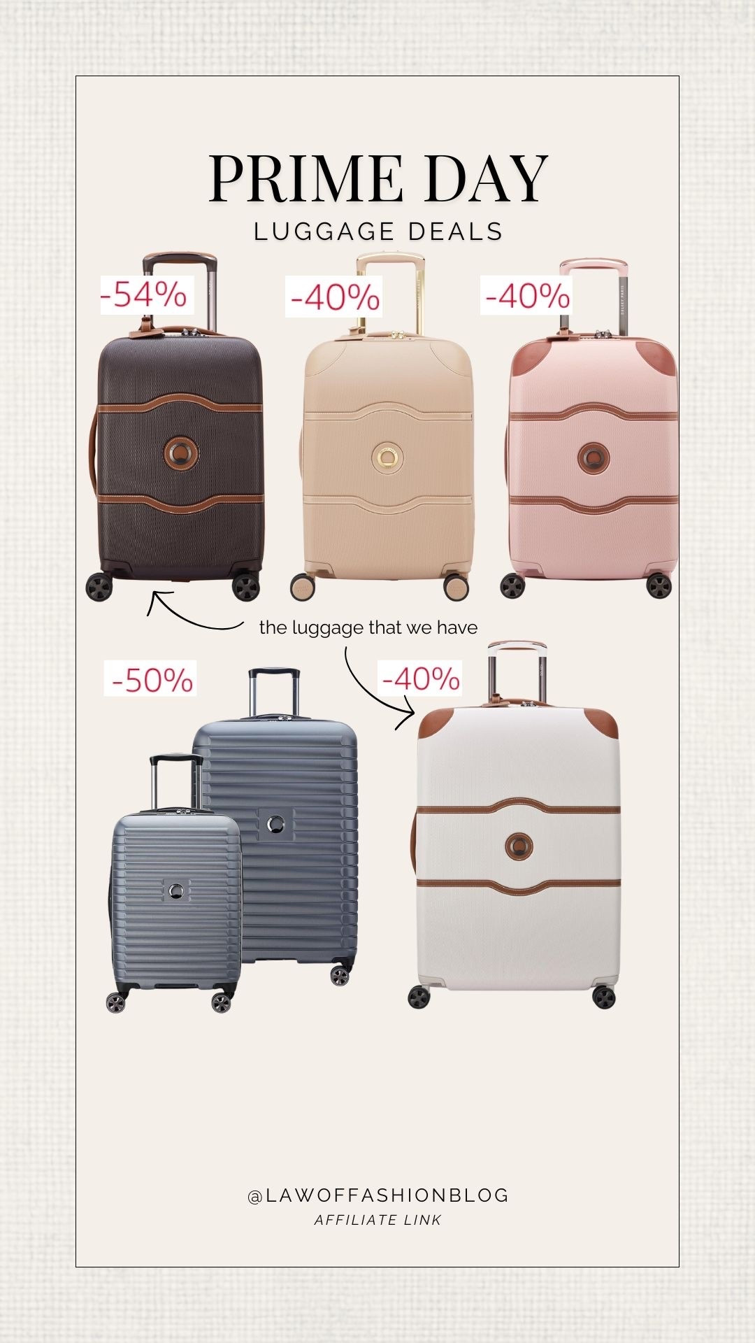 Amazon prime day deals, luggage deals

#LTKSaleAlert #LTKTravel