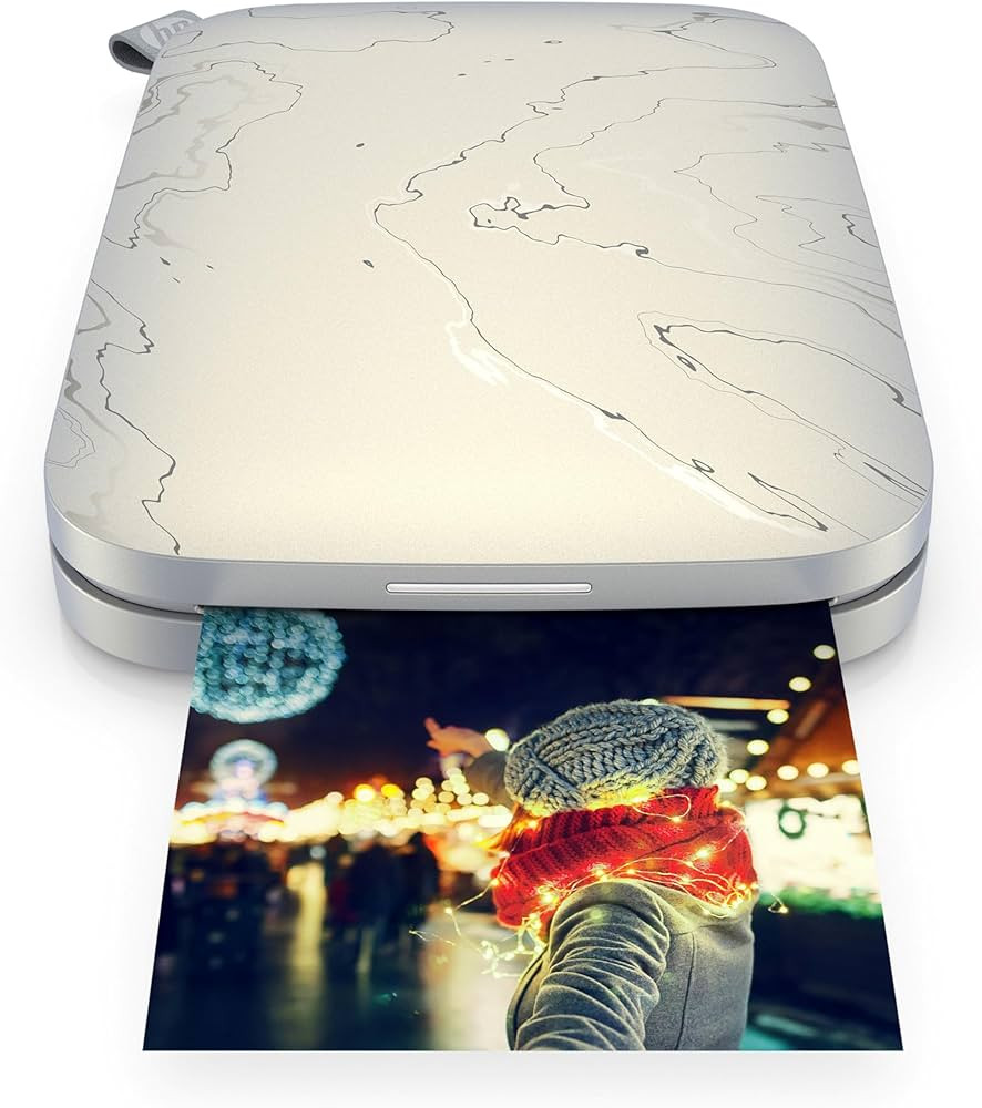 Hp Sprocket Colore Stampante Fotografica Istantanea Portatile, 5.8 X 8.7 Cm, Bianco | Amazon (IT)