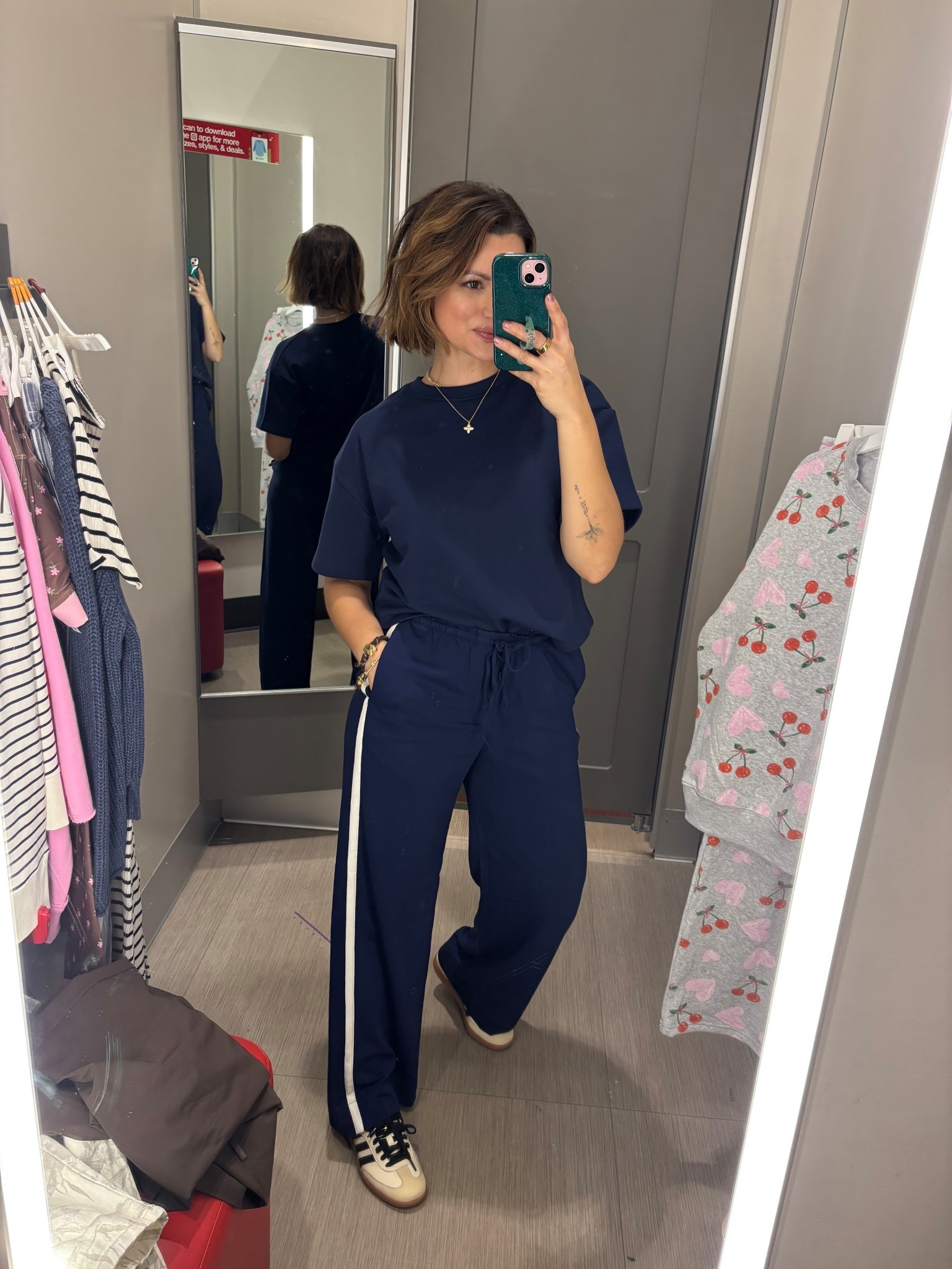 Another great cozy, casual find from Target recently! My sweatpants have a drawstring and stretchy waistband. Also comes in a few colors! 

My French terry short sleeve top looks great with these and has a couple of other color options available as well!

#LTKootd #LTKdayinmylife #LTKFindsUnder50