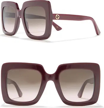 Gucci 53mm Oversized Sunglasses | Nordstromrack | Nordstrom Rack