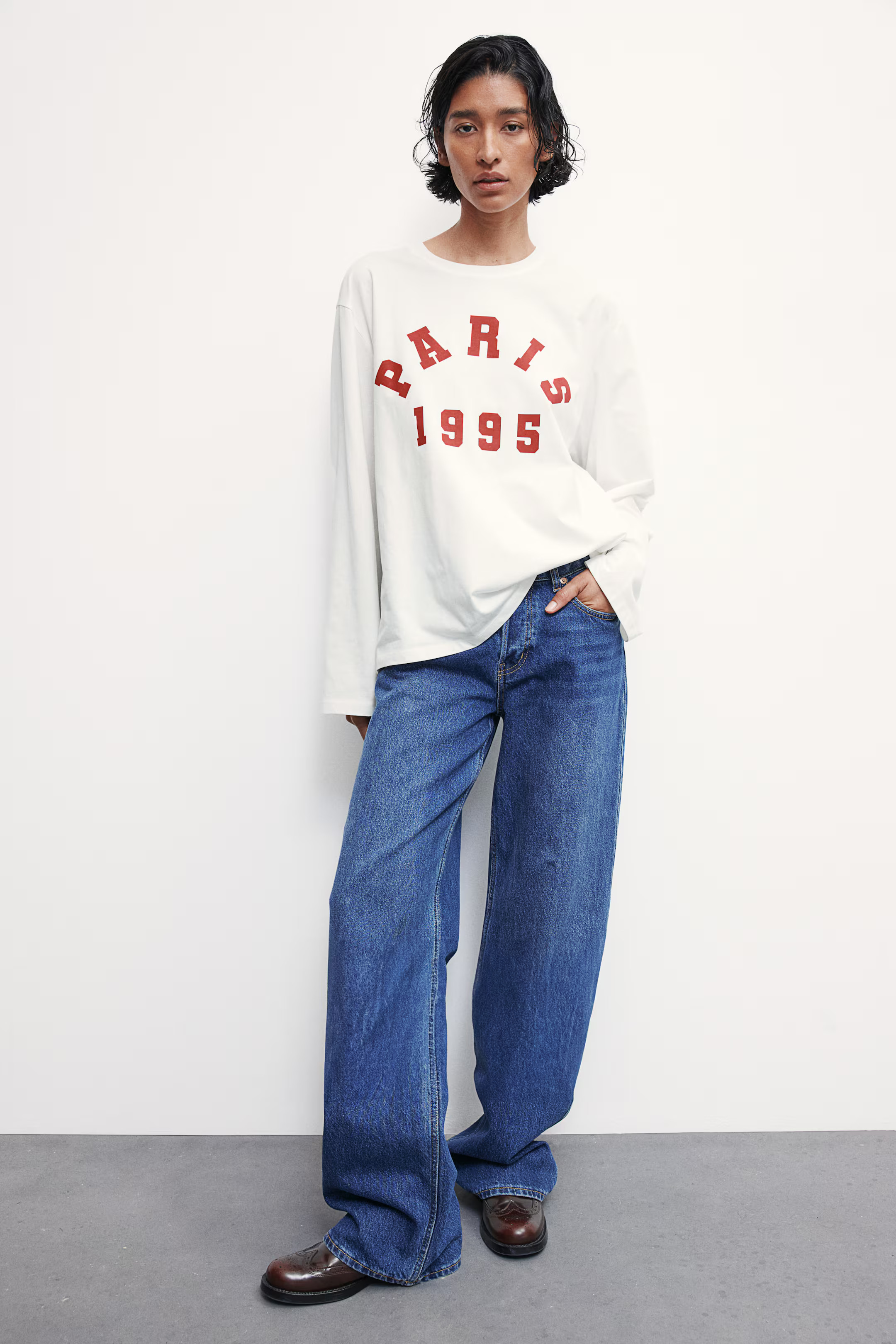 Long-sleeved Jersey Top | H&M (US + CA)